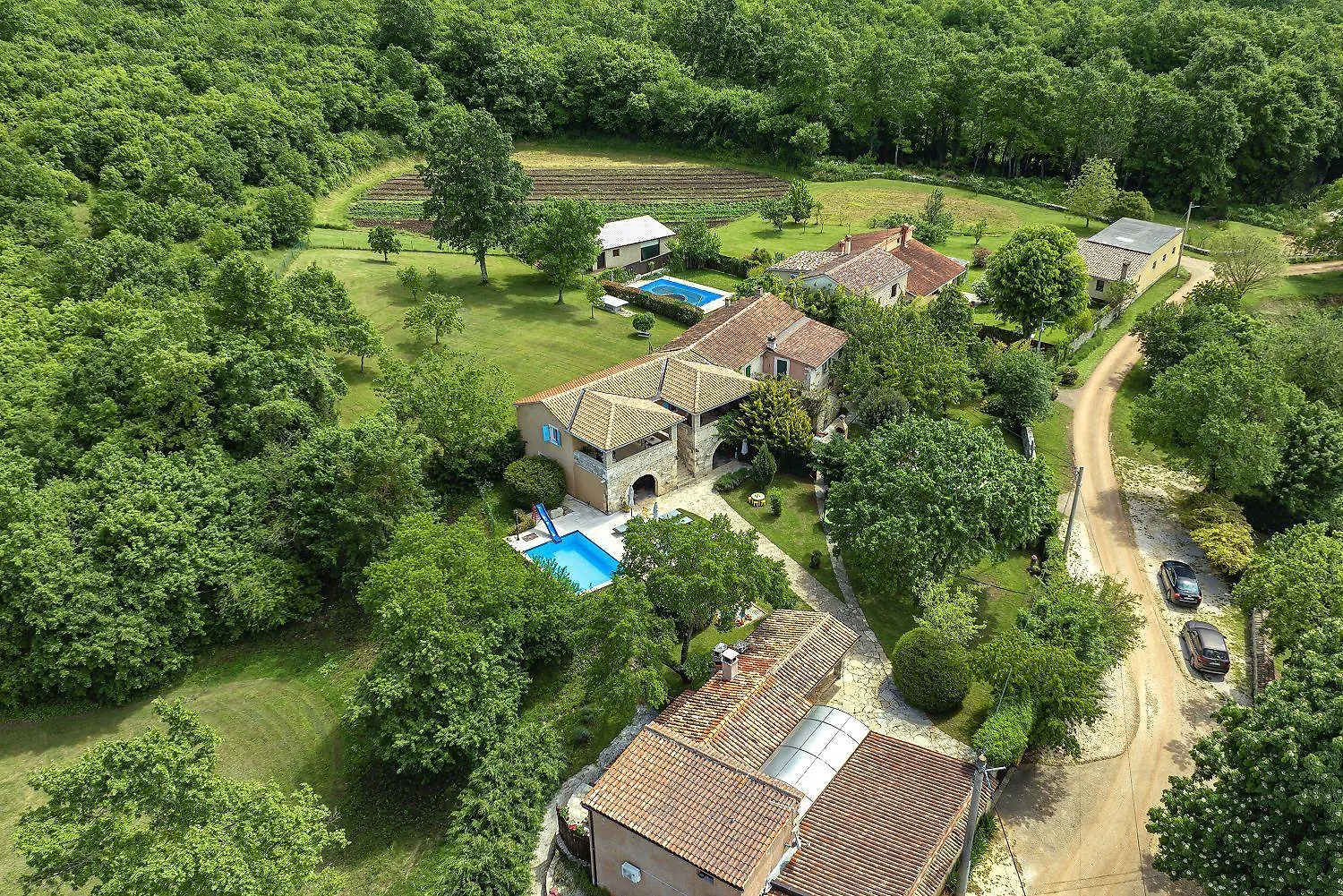 Sonnige Villa Mit Privatem Pool, Wlan, Klima, Garten Und Grill Gradisce  Kroatië