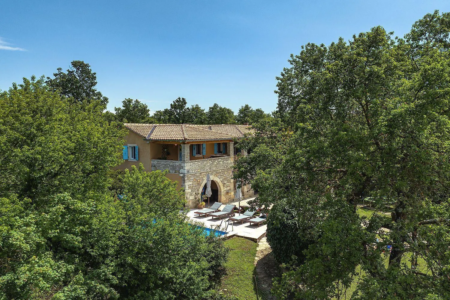 Sonnige Villa Mit Privatem Pool, Wlan, Klima, Garten Und Grill Gradisce  Gradisce (Istria)