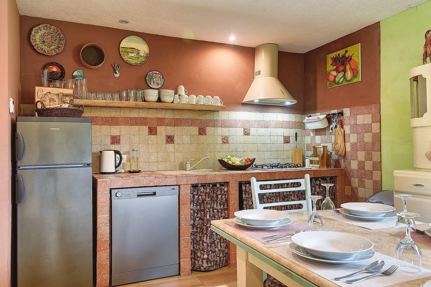 Sonnige Villa Mit Privatem Pool, Wlan, Klima, Garten Und Grill Gradisce